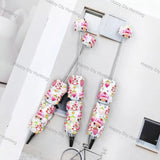 strawberry treat cartoon girl rhinestone accent beadable pens for diy silicone focal bead craft wholesale