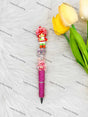Strawberry Themed Character Pen Topper Fits Most Regular Pen Tops for DIY Craft