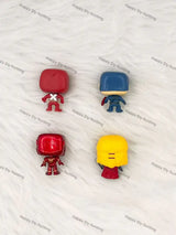 PVC Stylized Hero Figure Pen Top for Handmade Craft Decoration