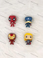 Stylized Hero Figure Pen Topper for Stationery & Beadable Pen Decor