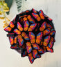 Sunset Butterfly Silicone Focal Beads Wholesale