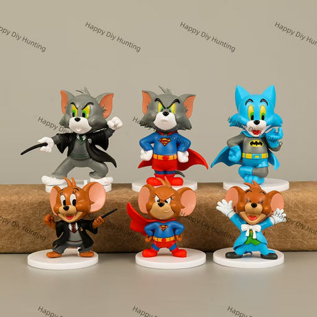 Superhero & Wizard Themed Tom and Jerry Pen Topper