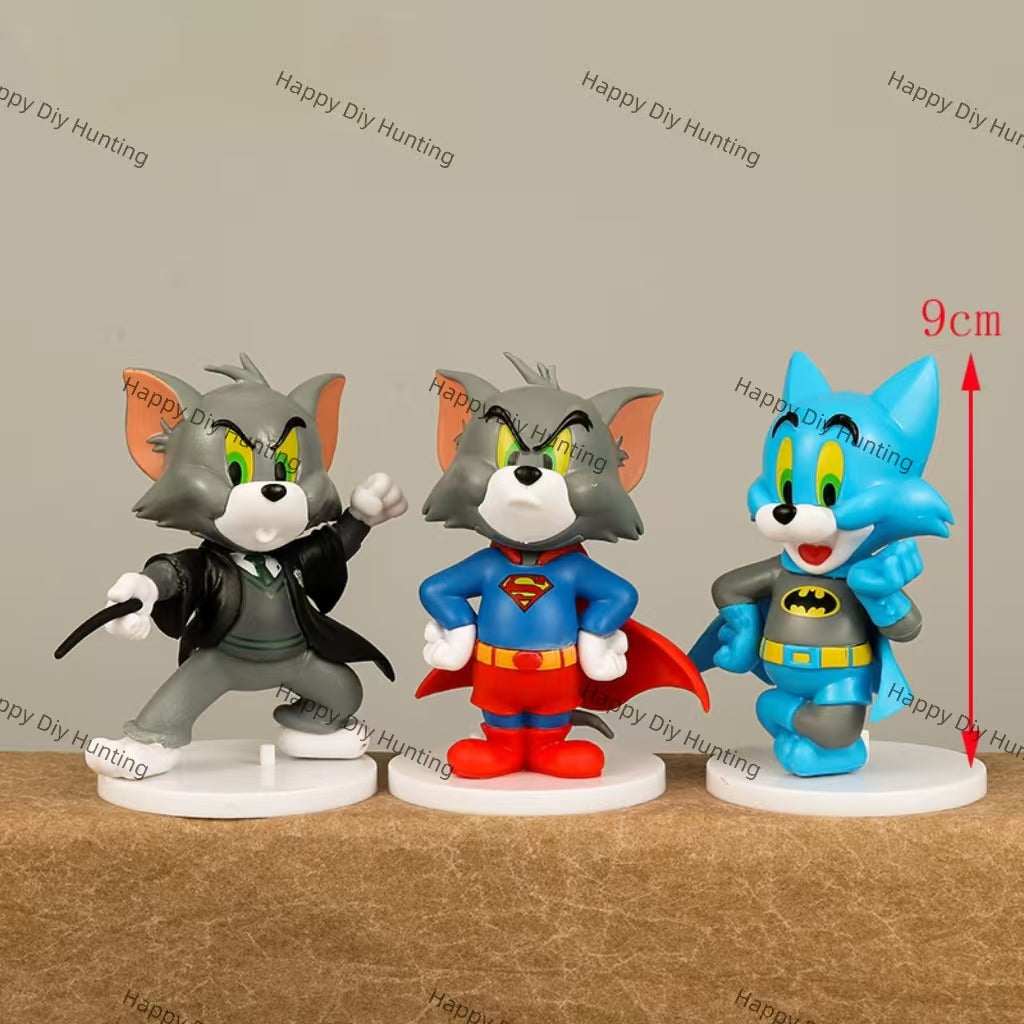 Superhero & Wizard Themed Tom and Jerry Pen Topper