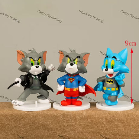 Superhero & Wizard Themed Tom and Jerry Pen Topper