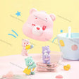 Sweet Pastel Cute Bear Silicone Figurine Set for DIY Bead Accessories Craft