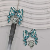 TIFFNAY Bow Printed Acrylic Beads for DIY Beadable Pens & Jewelry
