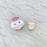 Teapot Teacup And Clock Series Pen Topper