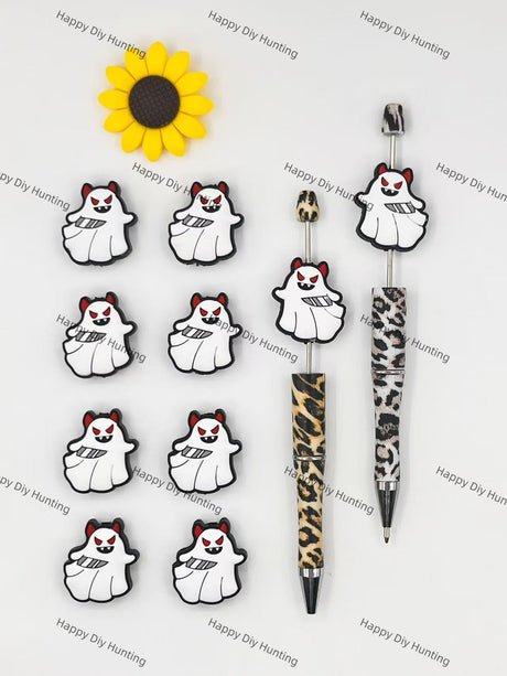The Devil With A Knife Silicone Focal Beads Wholesale, silicone focal beads for pens