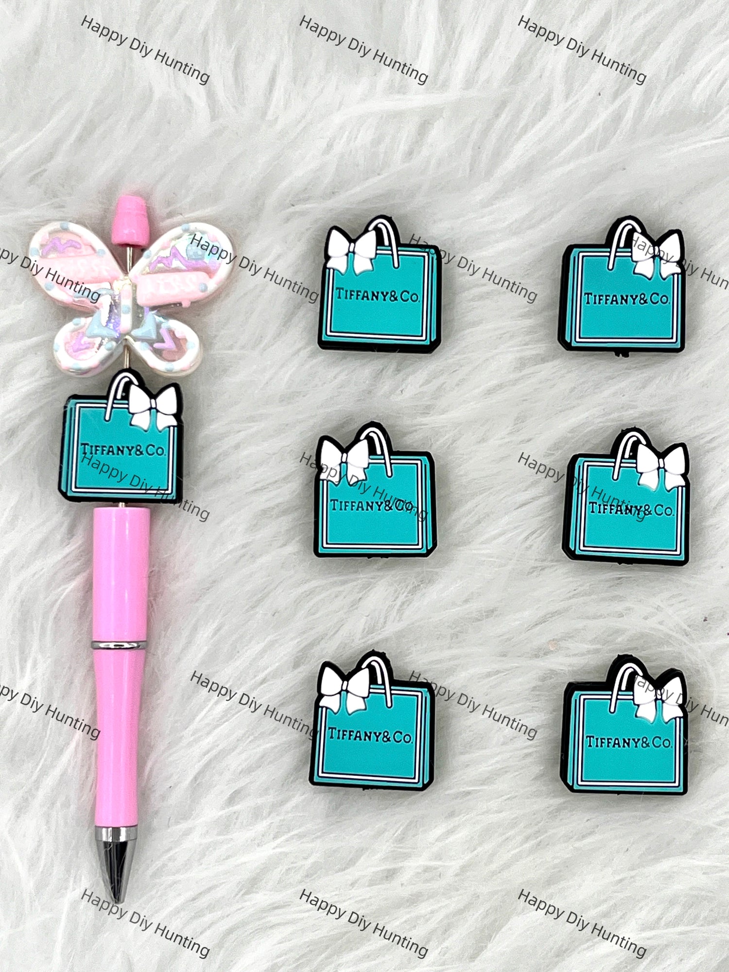 Tiffany&Co. Silicone Focal Beads Wholesale, silicone focal beads for pens