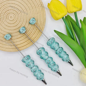 Tiffany&Co Printed Pattern Beadable Pens Wholeasle,Beadable Pens Supplies