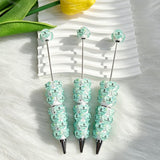 Tiffany&Co Printed Pattern Beadable Pens Wholeasle,Beadable Pens Supplies2