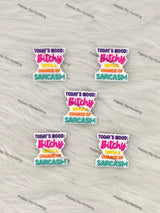 Today's Mood Sassy Sarcasm Silicone Focal Beads Wholesale for Pen DIY