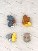 Tom and Jerry With Cheese Pen Topper(No Hole)