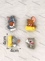 Tom and Jerry With Cheese Pen Topper(No Hole)