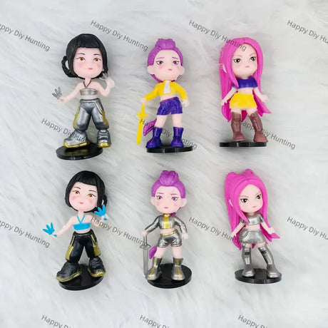 Trendy Urban Character Figurine Pen Topper for Kawaii Stationery & Beadable Pen Decor