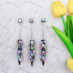 Twin Tail Mermaid Coffe DIY Beadable Pens Wholesale, Beadable Pens Supplies