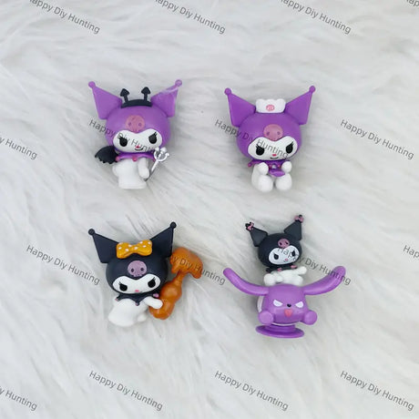 PVC Unique Cute Character Figurine Pen Top for Handmade Craft Decoration