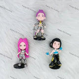 PVC Trendy Character Figurine Pen Top for Handmade Craft Decoration