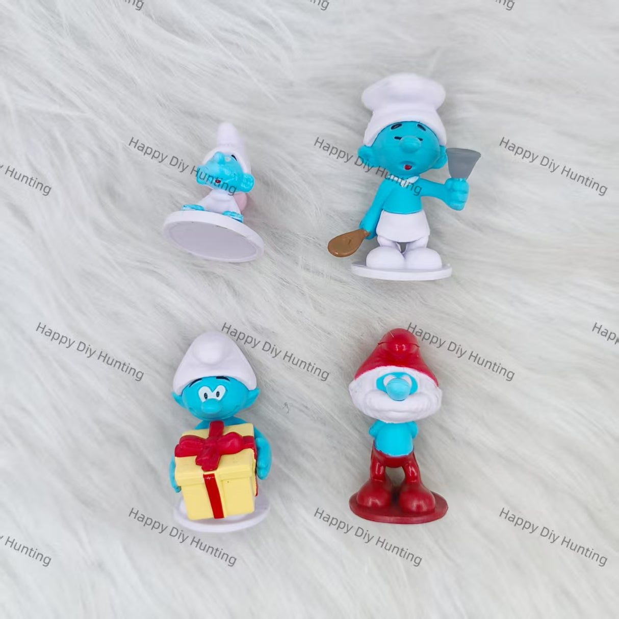 Vibrant Smurf Pen Topper