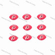 Washington Commanders Silicone Focal Beads, Wholesale Silicone Focal Beads for Pens