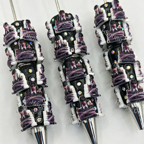 Wednesday Beadable Pens Wholesale, Matches All Focal Beads & Pen Toppers