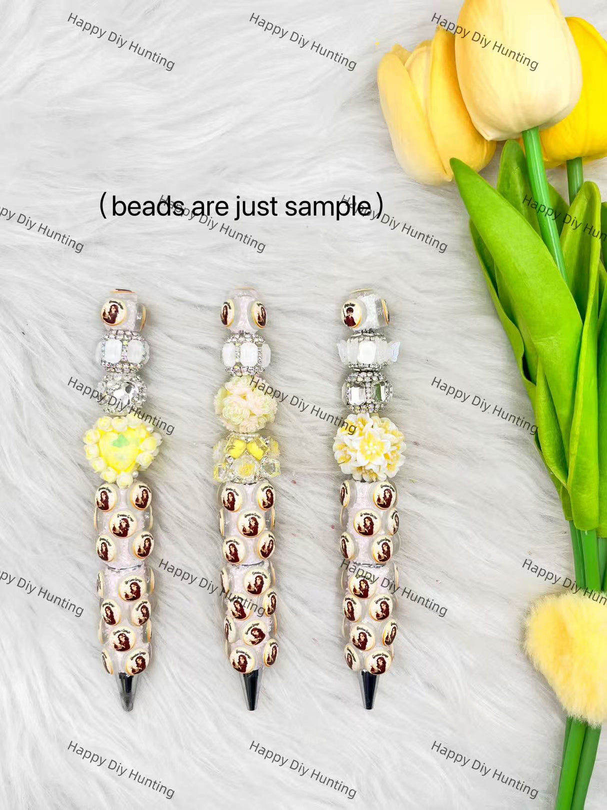 Hermione Granger Character Beadable Pen | Premium DIY Stationery Decor Supplies