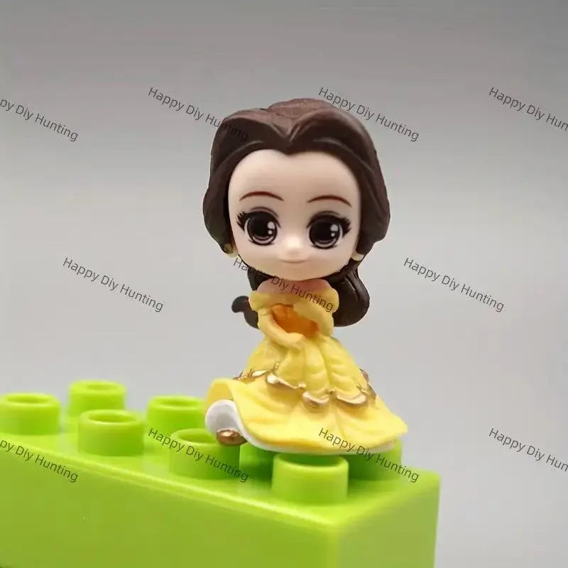 PVC Whimsical Fairytale Maiden Pen Top for Handmade Craft Decoration