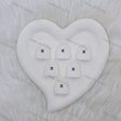 White CC Handbag Silicone Focal Beads, Wholesale Silicone Focal Beads for Pens