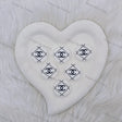 White Round CC Pattern Silicone Focal Beads, Wholesale Silicone Focal Beads for Pens