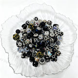 Wholesale Black Random Mixed Beads for DIY Beadable Pens