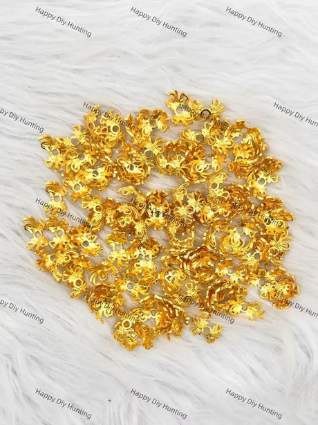 Bulk Bow Shape Bead Caps Spacer Wholesale for 16mm Bead Jewelry Crafts