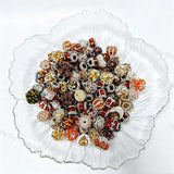 Wholesale Brown Random Mixed Beads for DIY Beadable Pens