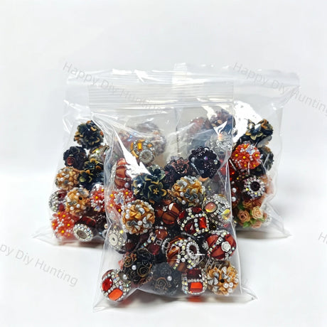 Wholesale Brown Random Mixed Beads for DIY Beadable Pens1