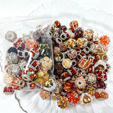 Wholesale Brown Random Mixed Beads for DIY Beadable Pens3