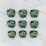 Wholesale "Be Who God Made You To Be" Silicone Focal Beads Bulk