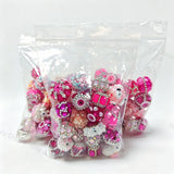 Wholesale Pink Random Mixed Beads for DIY Beadable Pens2