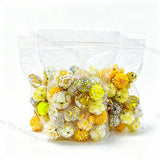 Wholesale Yellow Random Mixed Beads for DIY Beadable Pens2