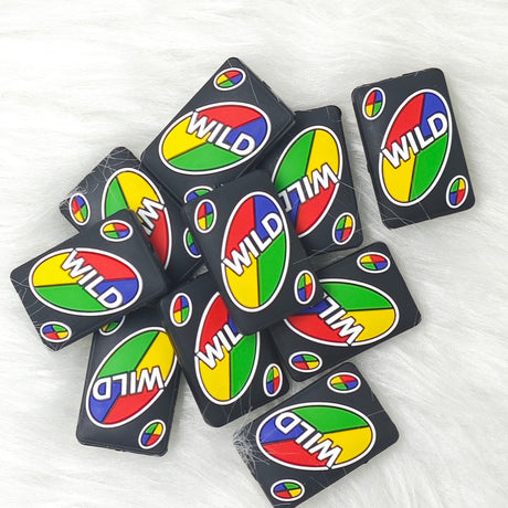 Wild Bingo Silicone Focal Beads Wholesale