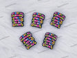 Witty Self-Deprecating Slogan Silicone Focal Beads for Funny Quote Beadable Pen
