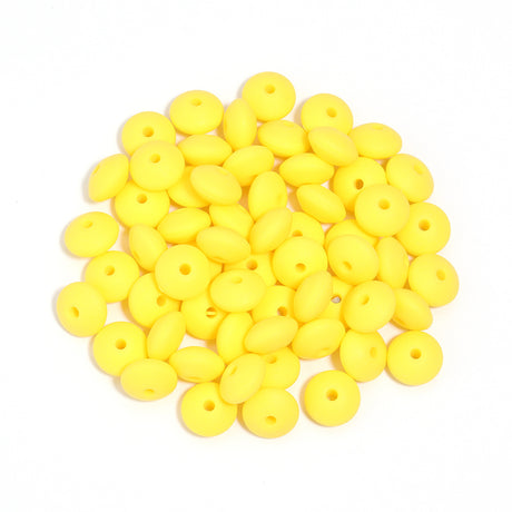 12mm Silicone Spacer Beads