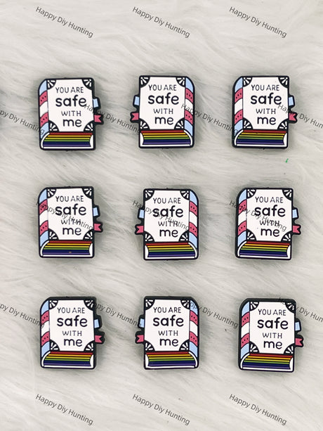 You Are Safe With Me Silicone Focal Beads Wholesale, silicone focal beads for pens 