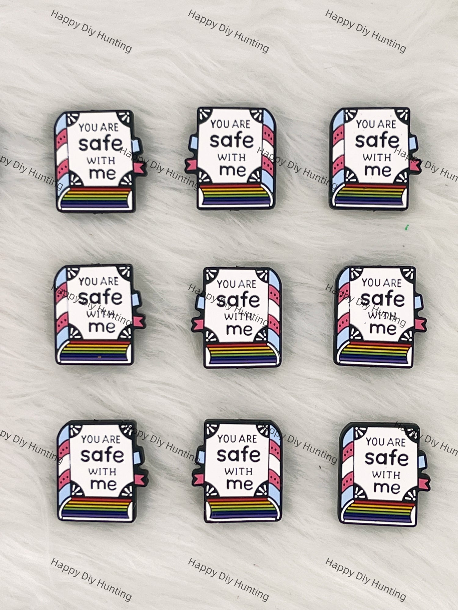 You Are Safe With Me Silicone Focal Beads Wholesale, silicone focal beads for pens 