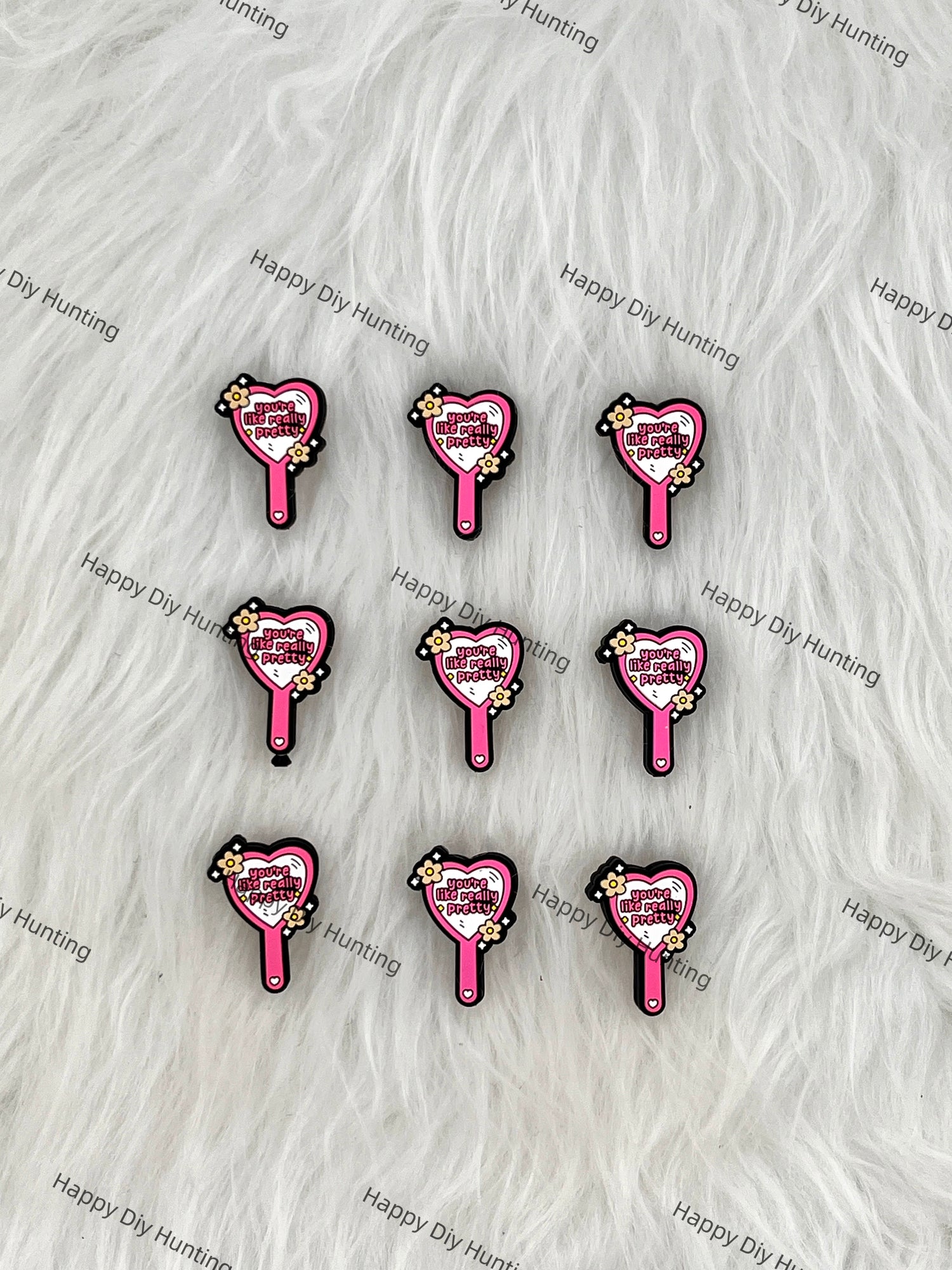 You're like really pretty Silicone Focal Beads