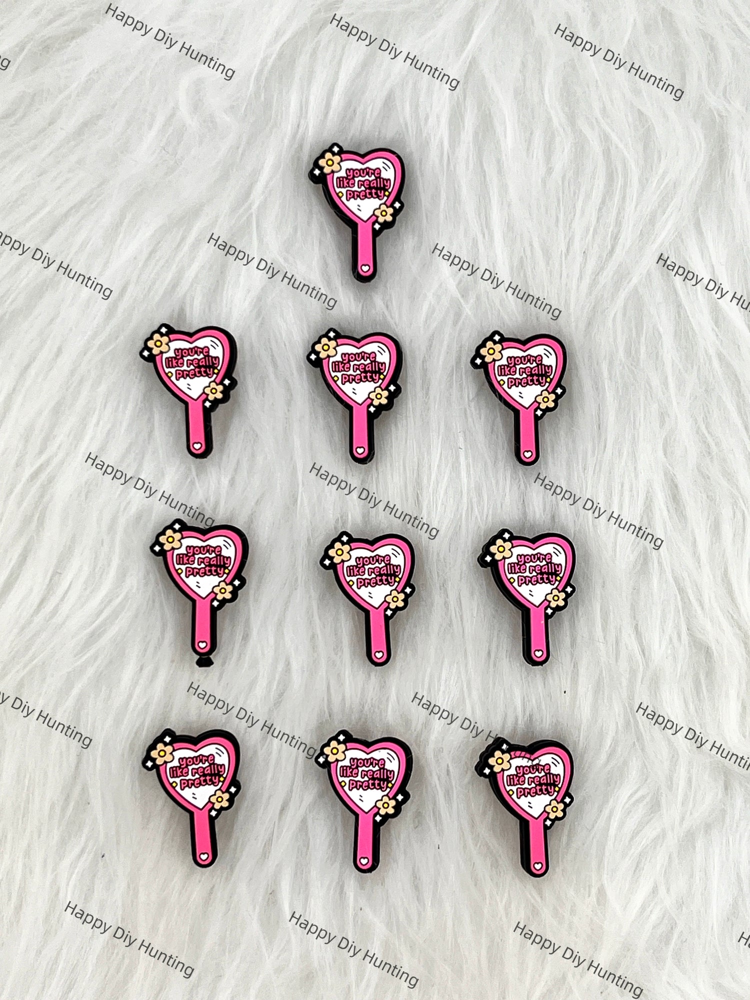 You're like really pretty Silicone Focal Beads