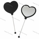Multicolor Heart Mini Mirror Pocket Handheld Mirrors