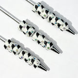 black panther CP football team sports beadable pens wholesale for DIY fan crafts and custom pens