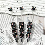 black doll focal bead beadable pens character theme for diy stationery and handmade gifts