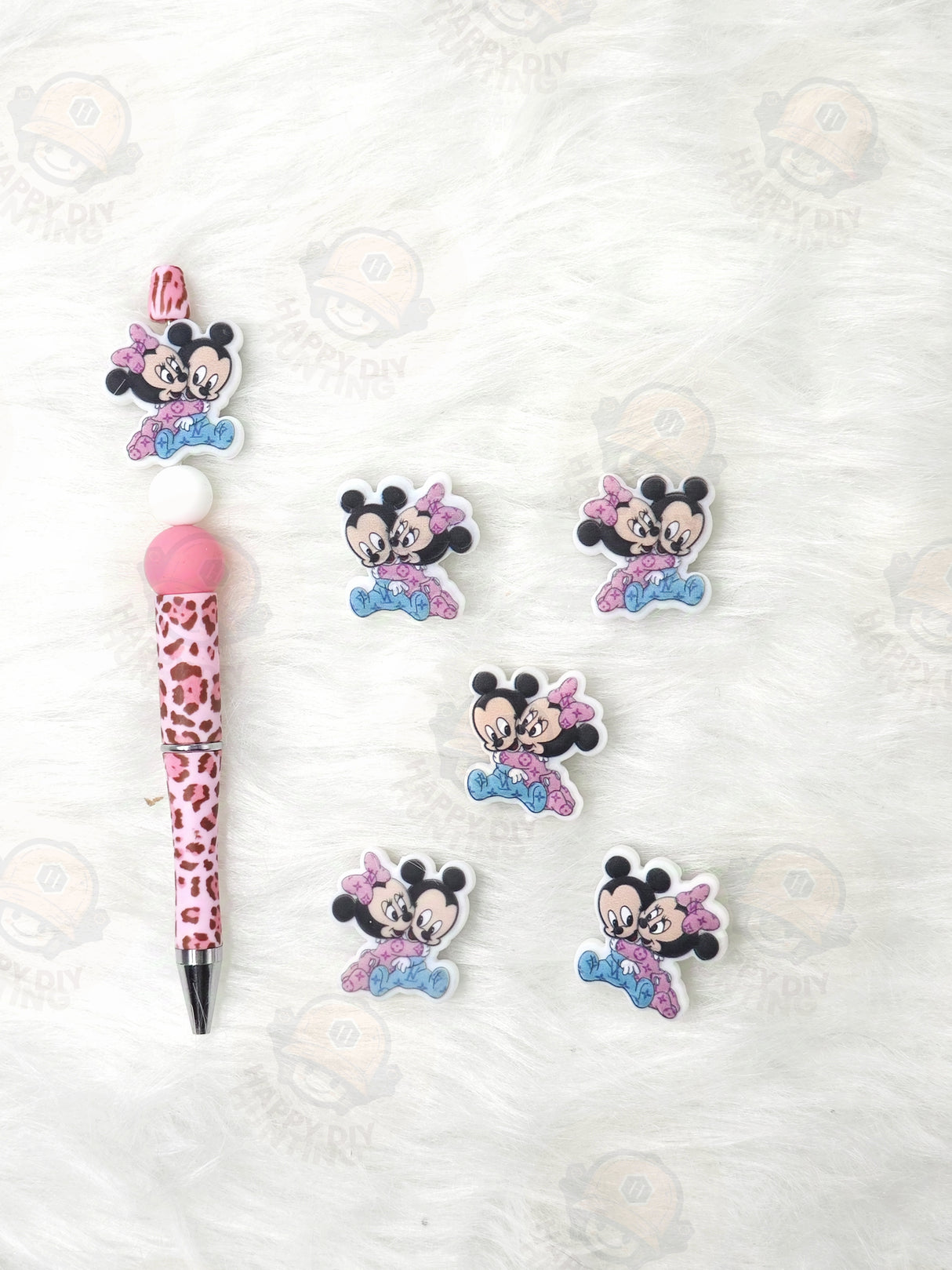 Disni(mouse) (C collection)Cute Silicone Focal Beads Collection 2 (pick by using the number above the focals)