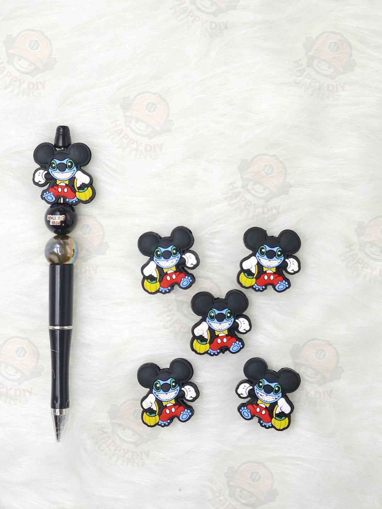 Disni(mouse) (C collection)Cute Silicone Focal Beads Collection 2 (pick by using the number above the focals)