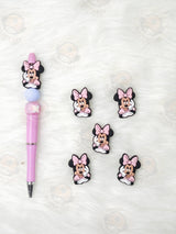 Disni(mouse) (C collection)Cute Silicone Focal Beads Collection 2 (pick by using the number above the focals)